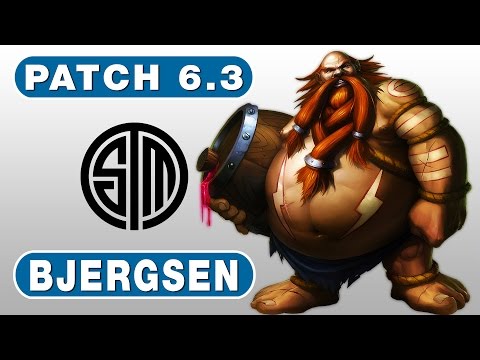 13. TSM Bjergsen - Gragas vs Vi - Jungle - February 22nd, 2016 - Season 6 Patch 6.3