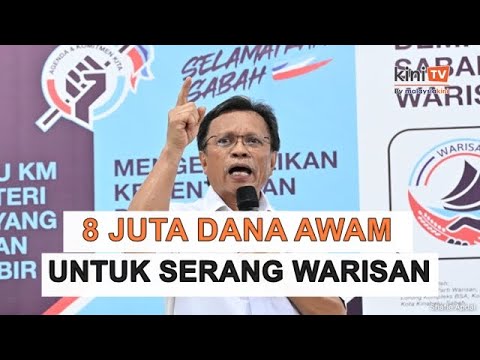 Shafie dakwa RM8 juta dana awam dikerah untuk serangan politik terhadap Warisan