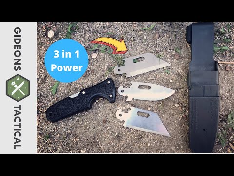 3 in 1 Cutting Power! Cold Steel Click N Cut