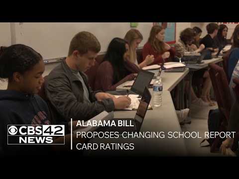 Alabama bill proposes changing school report card ratings