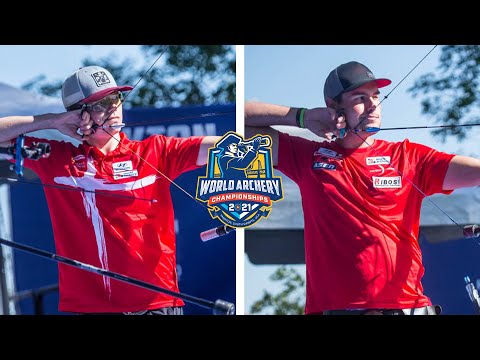 Mathias Fullerton v Nico Wiener – compound men semifinal | Yankton 2021 World Archery Championships
