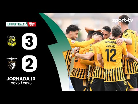 Resumo: Lourosa FC 3-2 Portimonense - Liga Portugal Meu Super | sport tv