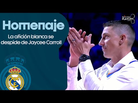 El emotivo homenaje del Real Madrid a Carroll