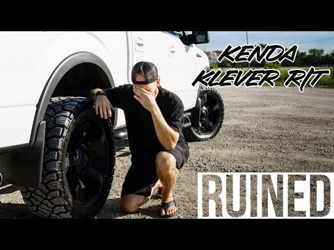 My Kenda KLEVER R/T's are RUINED!