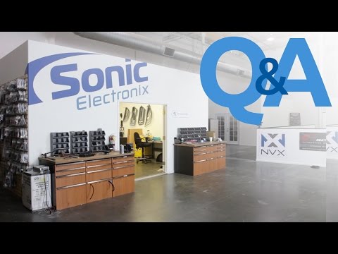 What's happening in the Sonic Electronix Install Bay? | Car Audio Q&A