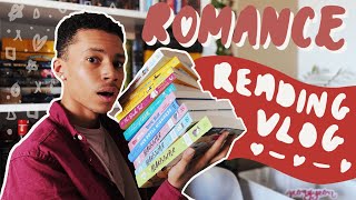 ROMANCE NOVELS 🌹 | the reading vlog where i'm reminded of how single i am