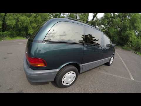 Thumbnail for 4K Review 1995 Toyota Previa SC Supercharged Virtual Test-Drive and Walk around by Toyota Previa