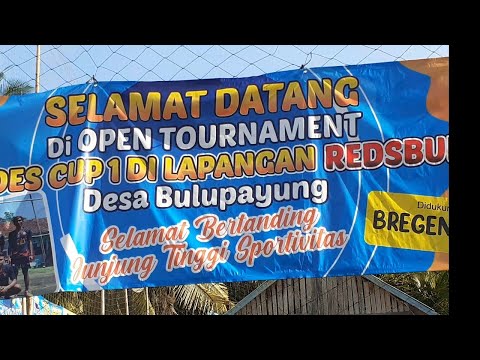 0pen tournament kades cup 1 bola foly Desa bulupayung.kecamatan patimuan,kabupaten cilacap.