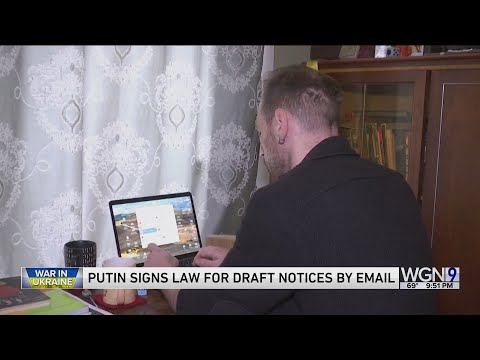 Putin signs bill allowing electronic conscription notices