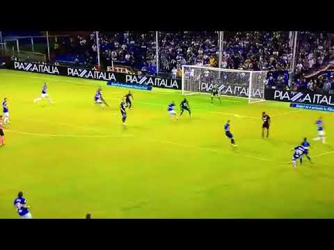 SAMPDORIA-NAPOLI 3-0 *INCREDIBILE* GOL DI TACCO DI QUAGLIARELLA