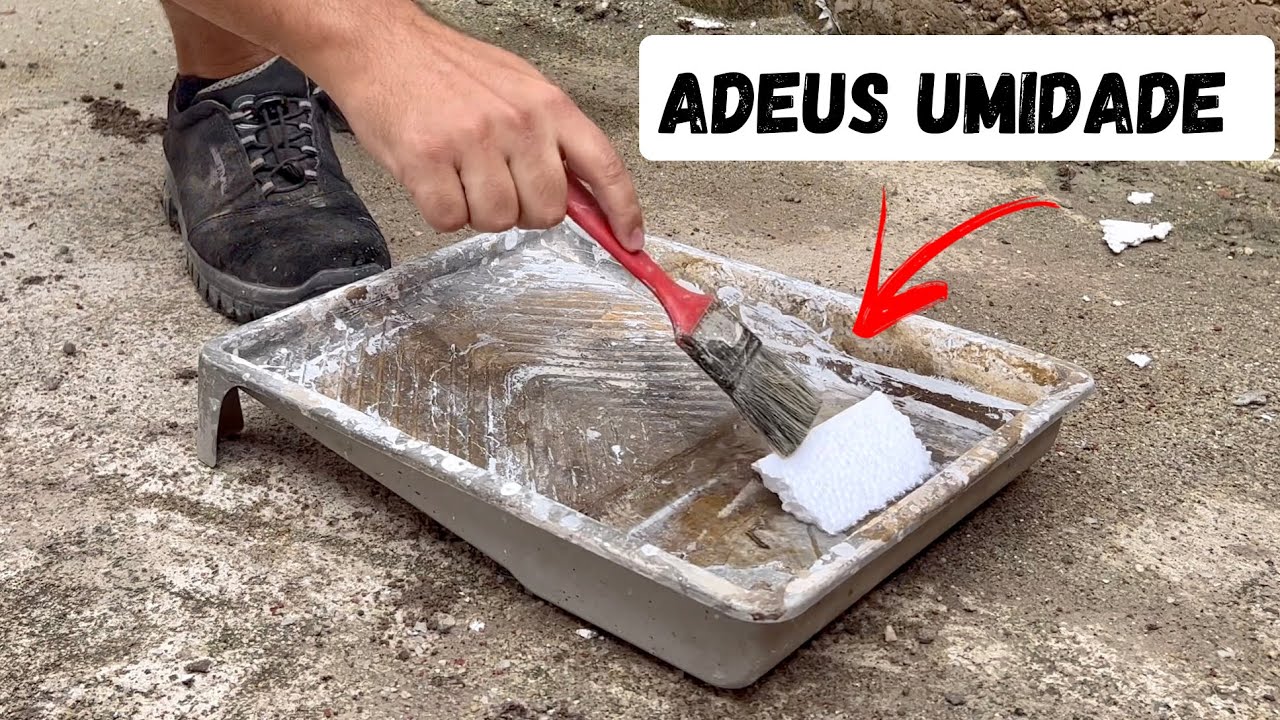 VEJA QUE IDEIA BRILHANTE ACHEI NO LIXO ESSE IMPERMEABILIZANTE CASEIRO COM ISOPOR