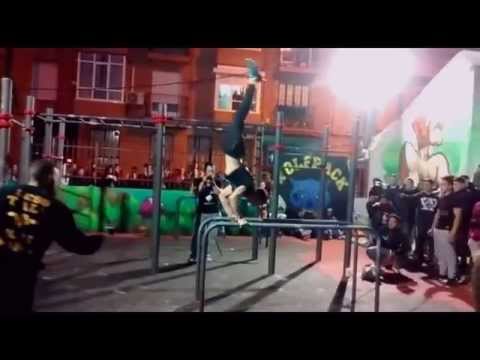 Raul Villarreal vs Marlon, King of The Bar 2015 en Fuenlabrada Madrid España, Street Workout