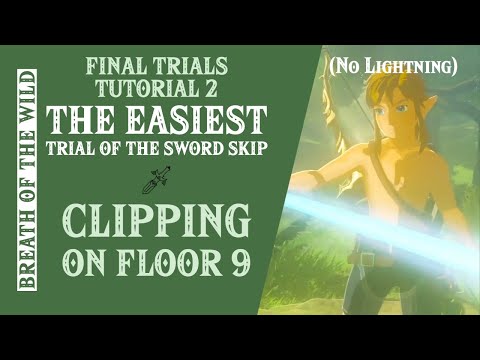 Final Trials Skip #2 – Out of Bounds on Floor 9 (Easy BOTW Stasis Clipping Tutorial)