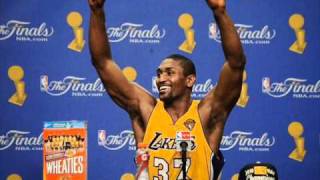 Ron Artest Calls In Radio Show as Luis Scola