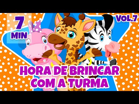 Hora de Brincar com a Turma Vol. 7 - Giramille 7 min | Desenho Animado Musical