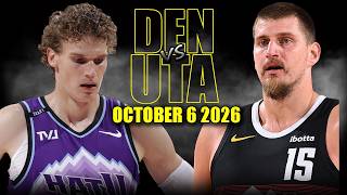 Utah Jazz vs Denver Nuggets