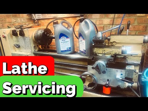 Servicing Harrison M300 Lathe
