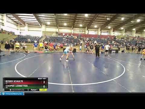 110 Lbs 5th Place Match - Ryder Schulte, AZ Vs Cooper Ledbetter, TN 120f