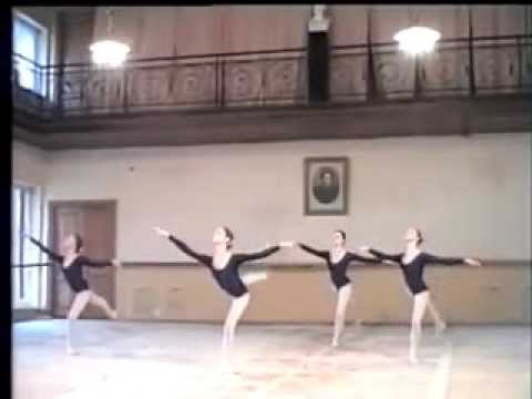 Svetlana Zakharova em aula