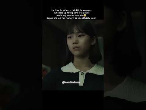 Kidnapper turned to be kidnapped by a kid 🤨🤣 [ The kidnapping day ] #kdrama #newdrama #edit