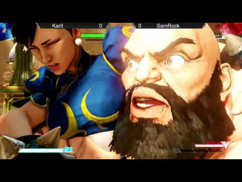 SFV 3nd Season Tourney 3/2/16~ Karit (Chun-Li) vs SamRock (Zangief)