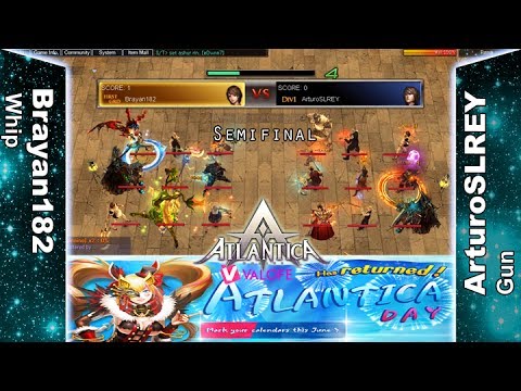 Sikyon Weekly 17/06/2017 PM: Semifinal - Brayan182 vs ArturoSLREY - Atlantica Online