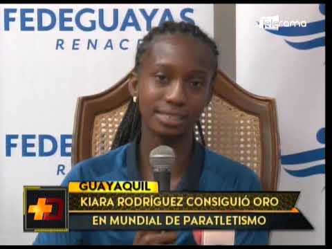 Kiara Rodríguez consiguió oro en mundial del paratletismo