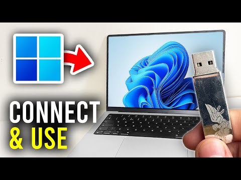 How To Connect & Use USB Flash Drive On Windows - Full Guide