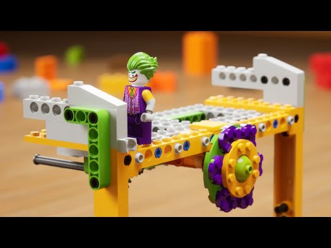 The Joker Builds the LEGO Joker Manor - 3D Animated Construction! #lego #joker #batman