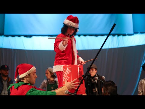 Holiday Bucket Percussion!