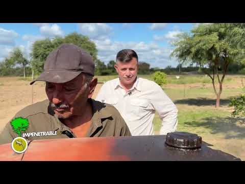 PAMPA DEL INDIO, LLEGA LA ENERGIA ELÉCTRICA AL PARAJE "LAS BRAVAS"