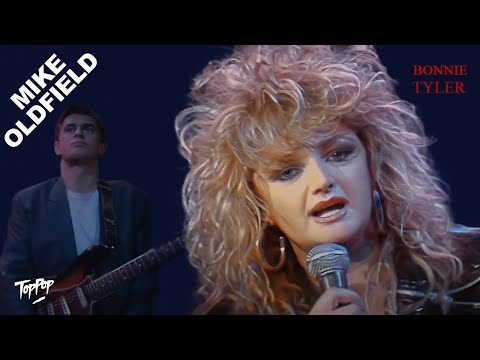Mike Oldfield & Bonnie Tyler - Islands (Interview + Song) (TopPop) (Remastered)