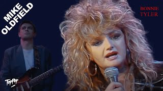 Mike Oldfield &amp; Bonnie Tyler - Islands (Interview + Song) (TopPop) (Remastered)
