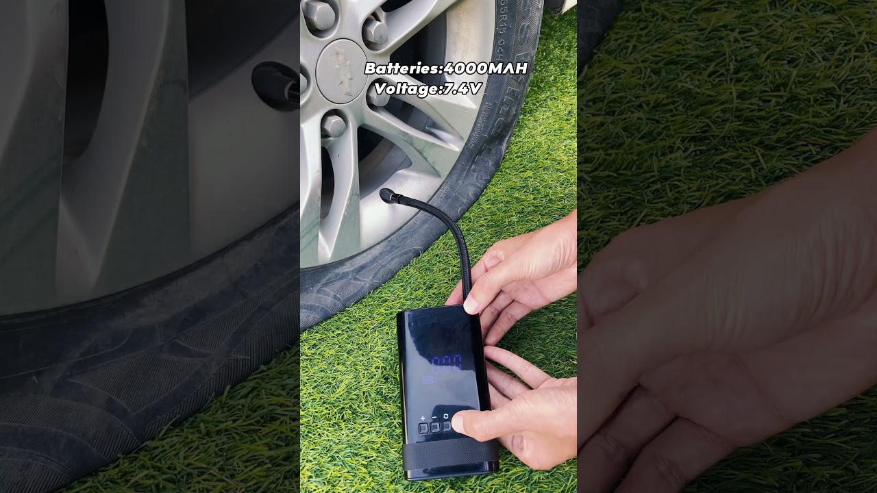 Today Test：Portable Air Compressor that can only fill one tire