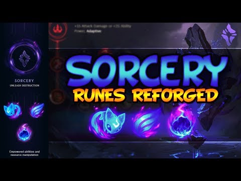 Sorcery Guide - NEW SEASON 8 RUNES | PRO TIPS & FOR BEGINNERS - League Of Legends Runes Reforged