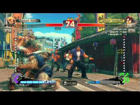 USFIV~ Gouken (ProudStrawberry) vs.  T.Hawk (Shido108) HD