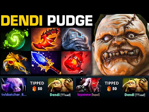 DENDI BOSS TOP GRANDMASTER TIER PUDGE | Pudge Official