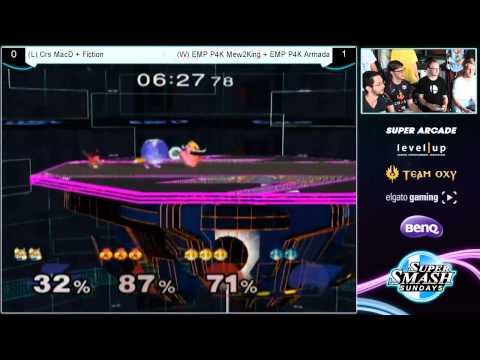 SSS 22 - Crs MacD & Fiction (Blue) Vs. EMP P4K Mew2King & EMP P4K Armada (Red) - Grand Finals