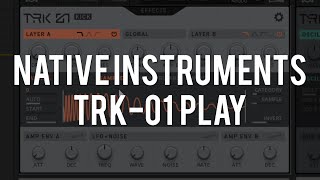 Video thumbnail for TRK-01 Play - Kick and Bass Synths - Native Instruments Holiday 2018 by Reiche