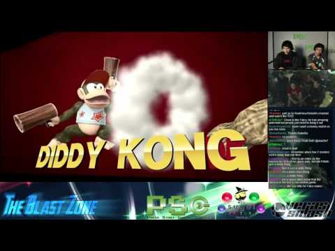 Smash WiiU - TBZxmas2015 - Singles - WF - RF7 Lycan (Diddy Kong) vs GW FOW (Ness)