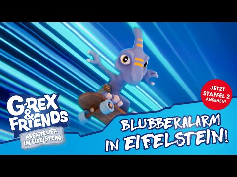 Blubberalarm in Eifelstein | Dino Serie für Kinder | G-Rex & Friends Folge 5