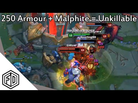 I AM UNKILLABLE - Malphite Jungle - League of Legends