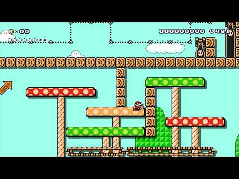 Race Wiggler to the Finish (Super Mario Maker)