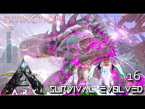 ARK: EXTINCTION - KING TITAN BETA BOSS BATTLE ASCENSION | ARK SURVIVAL EVOLVED E16