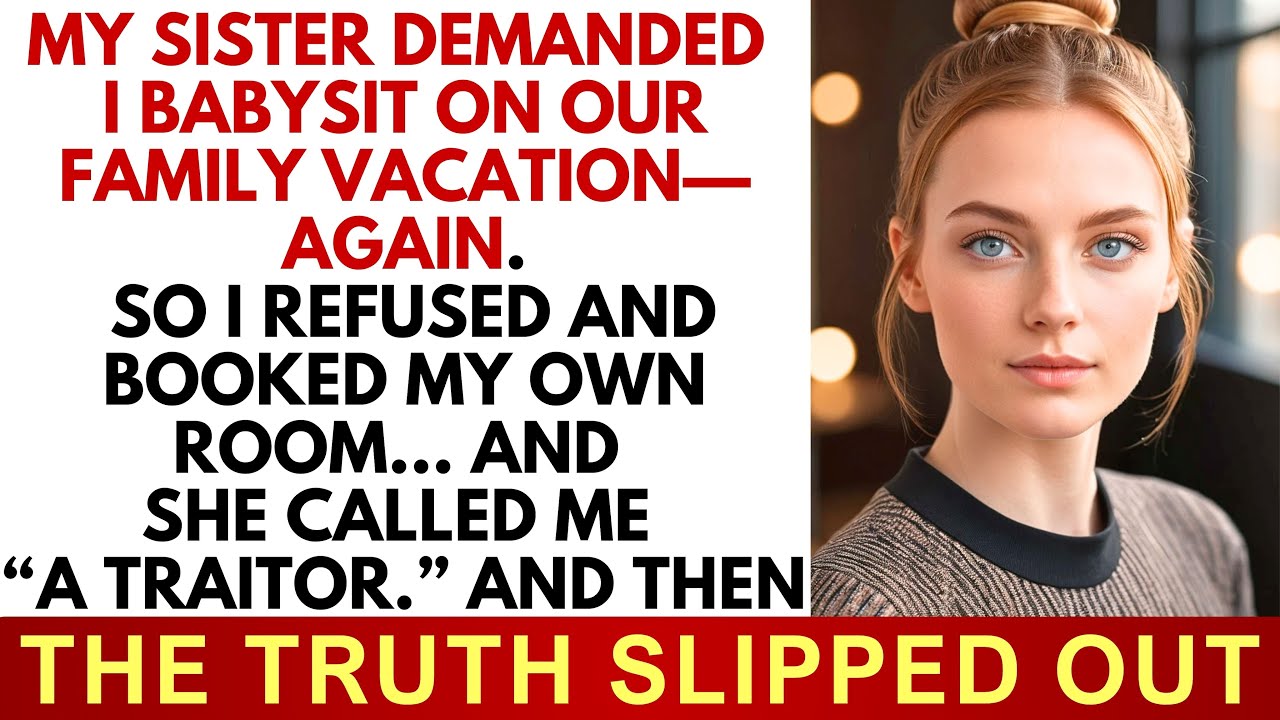 My Sister Called Me A Traitor After I Refused To Babysit—Then Her Husband Found Out Everything