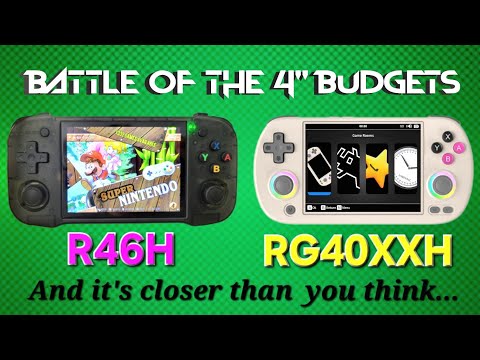 R46H vs RG40XXH: Ultra-budget 4" big screen beauties. Super-great, and now SUPER-CHEAP