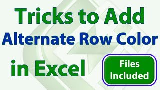 3 Amazing Tricks to Add Alternate Row Colors in Excel