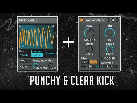 How to Make Your Kick Punchy & Clear | Advanced Kick Layering Techniques in Ableton