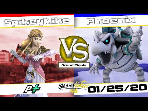 SpikeyMike (Zelda, Sheik) vs. Phoenix (Bowser) - Grand Finals - Smashkatoon 48
