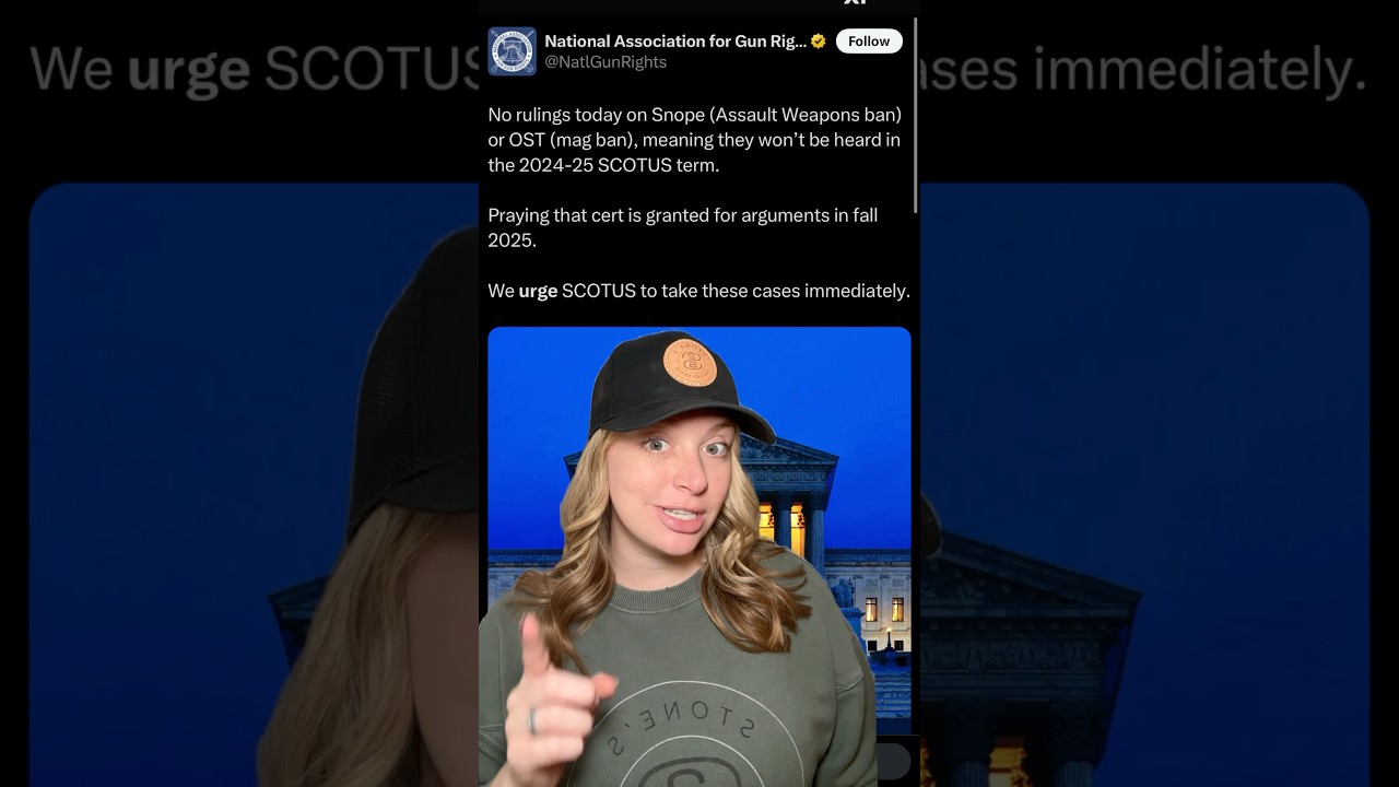 SCOTUS Update… Not Exactly The News We Wanted… #2ndamendment #shortsvideo #shortsfeed #shorts